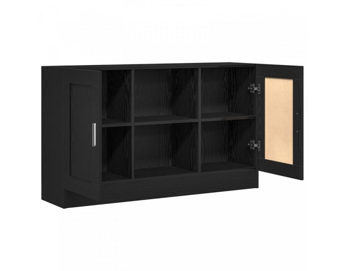Sonata H Съкровище Черен Дъб 120x30,5x70 см Инженерна Дървесина