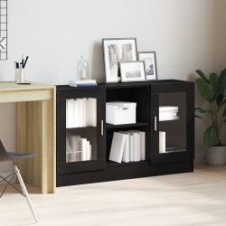 Страничен шкаф Sonata H Черен дъб 120x30,5x70 см Инженерна дървесина - Corpuri, vitrine, biblioteci modulare