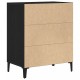 Sonata H Секретер Черен Дъб 57x35x70 см от инженерна дървесина