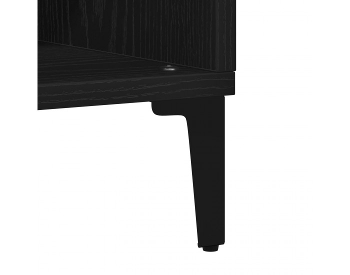 Sonata H Секретер Черен Дъб 57x35x70 см от инженерна дървесина