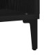 Sonata H Секретер Черен Дъб 57x35x70 см от инженерна дървесина