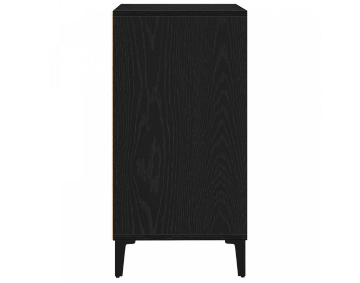 Sonata H Секретер Черен Дъб 57x35x70 см от инженерна дървесина