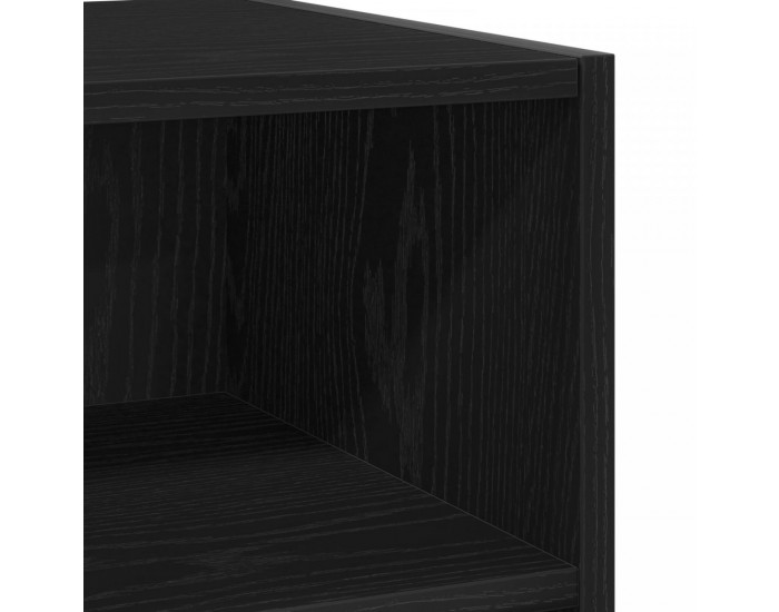 Sonata H Секретер Черен Дъб 57x35x70 см от инженерна дървесина