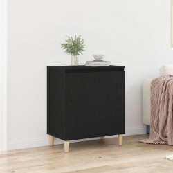 Sonata H Сайдборд Черен Дъб 60x35x70 см Инженерна Дървесина - Corpuri, vitrine, biblioteci modulare