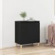 Sonata H Сайдборд Черен Дъб 60x35x70 см Инженерна Дървесина