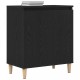 Sonata H Сайдборд Черен Дъб 60x35x70 см Инженерна Дървесина