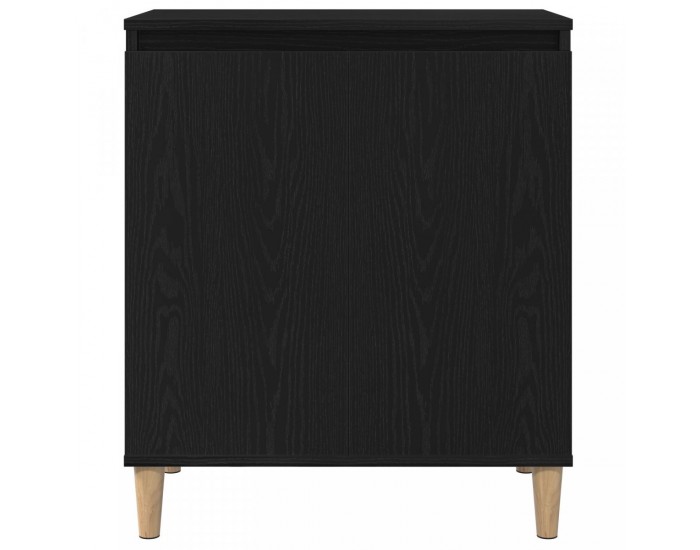 Sonata H Сайдборд Черен Дъб 60x35x70 см Инженерна Дървесина