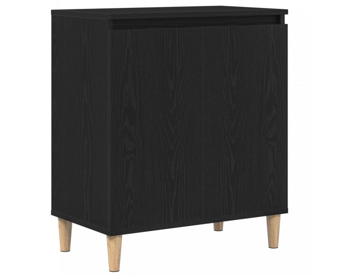 Sonata H Сайдборд Черен Дъб 60x35x70 см Инженерна Дървесина