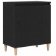 Sonata H Сайдборд Черен Дъб 60x35x70 см Инженерна Дървесина