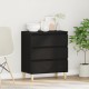 Sonata H Стенен шкаф Черен Дъб 60x35x70 см Инженерна дървесина
