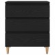 Sonata H Стенен шкаф Черен Дъб 60x35x70 см Инженерна дървесина