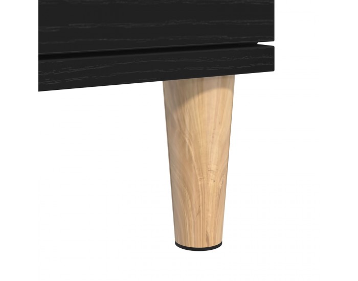 Sonata H Стенен шкаф Черен Дъб 60x35x70 см Инженерна дървесина