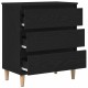 Sonata H Стенен шкаф Черен Дъб 60x35x70 см Инженерна дървесина