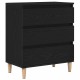 Sonata H Стенен шкаф Черен Дъб 60x35x70 см Инженерна дървесина