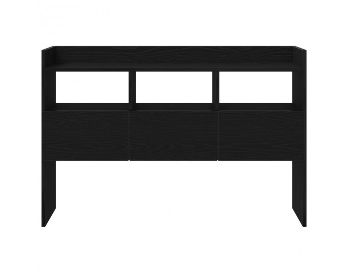 Sonata H Черен дъб страничен шкаф 105x30x70 см от инженерна дървесина