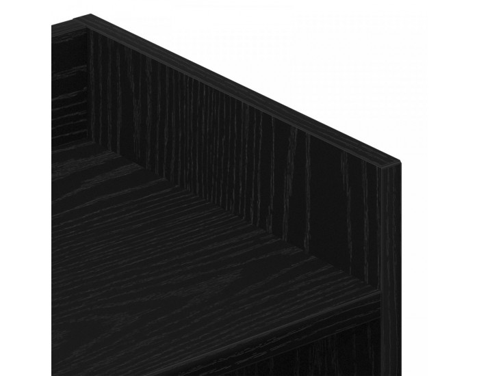 Sonata H Черен дъб страничен шкаф 105x30x70 см от инженерна дървесина