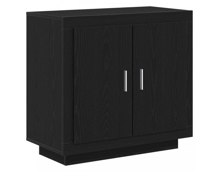 страничен шкаф Sonata H Черен дъб 80x40x75 см Инженерна дървесина