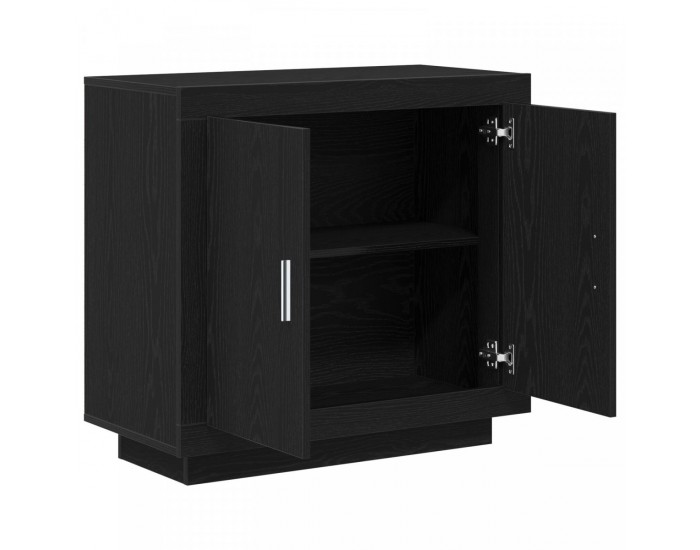 страничен шкаф Sonata H Черен дъб 80x40x75 см Инженерна дървесина