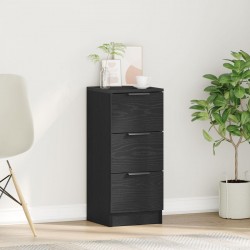 Sonata H Черен дъбов шкаф 30x30x70 см изработен от инженерна дървесина - Corpuri, vitrine, biblioteci modulare