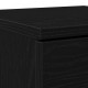 Sonata H Черен дъбов шкаф 30x30x70 см изработен от инженерна дървесина