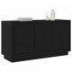 Sonata H Страничен шкаф Черен дъб 102x35x55 см Инженерна дървесина