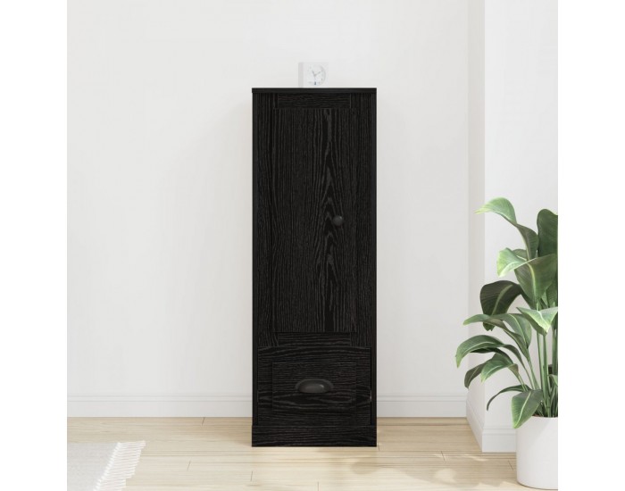 Sonata H Висок шкаф Черен дъб 36x35,5x103,5 см Инженерна дървесина