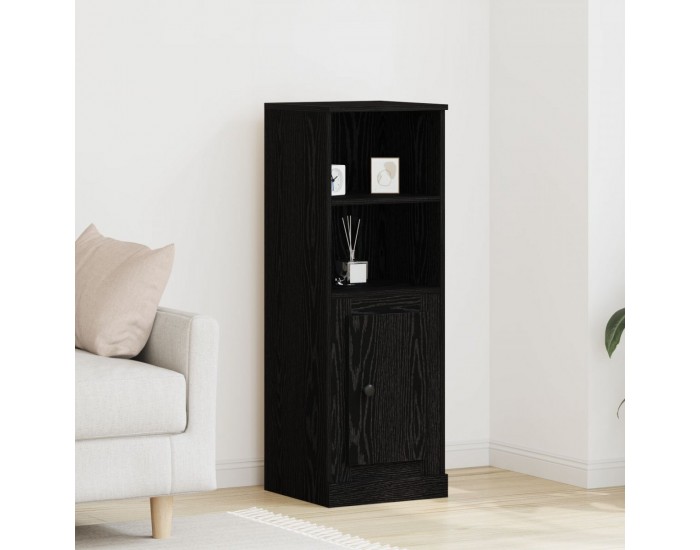 Sonata H Висок шкаф Черен дъб 36x35.5x103.5 см Композитна дървесина