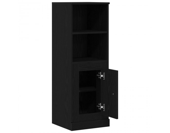 Sonata H Висок шкаф Черен дъб 36x35.5x103.5 см Композитна дървесина