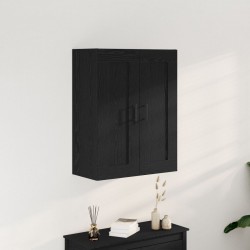 Sonata H Висок шкаф Черно Дъб 69,5x34x90 см Изкуствено Дърво - Corpuri, vitrine, biblioteci modulare