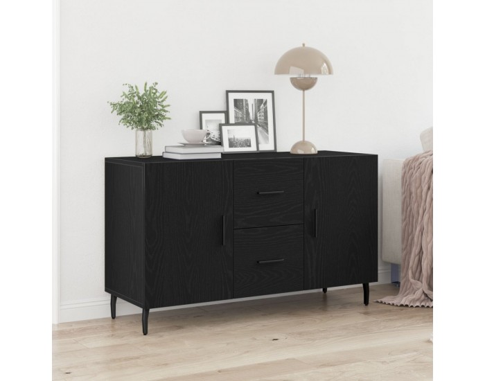 Sonata H Черен дъб стенен шкаф 100x36x60 см от изкуствено дърво