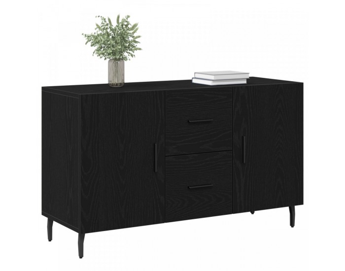 Sonata H Черен дъб стенен шкаф 100x36x60 см от изкуствено дърво