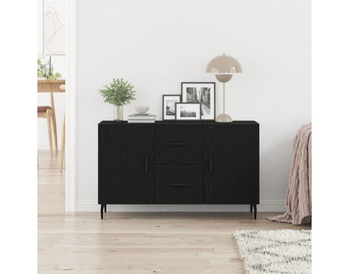 Sonata H Черен дъб стенен шкаф 100x36x60 см от изкуствено дърво