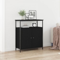 страничен шкаф Sonata H Черен дъб 70x30x80 см от инженерна дървесина - Corpuri, vitrine, biblioteci modulare