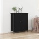 Sonata H Бюфет  Черен дъб 70x30x80 см Инженерна дървесина и стомана