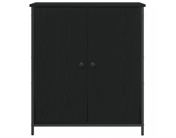 Sonata H Бюфет  Черен дъб 70x30x80 см Инженерна дървесина и стомана