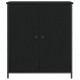 Sonata H Бюфет  Черен дъб 70x30x80 см Инженерна дървесина и стомана