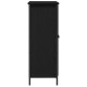 Sonata H Бюфет  Черен дъб 70x30x80 см Инженерна дървесина и стомана