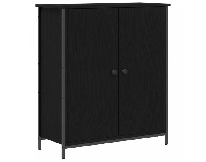 Sonata H Бюфет  Черен дъб 70x30x80 см Инженерна дървесина и стомана