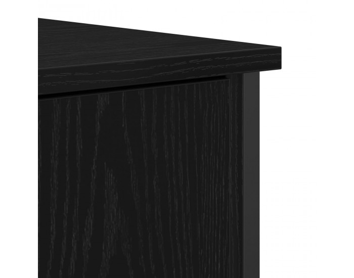 Sonata H Бюфет  Черен дъб 70x30x80 см Инженерна дървесина и стомана