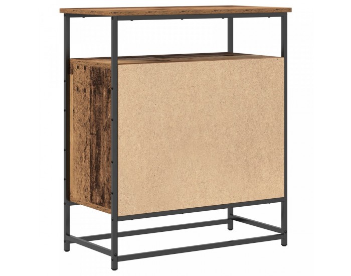 Sonata H Бюфет от старо дърво 69x35x80 см Инженерна дървесина и стомана
