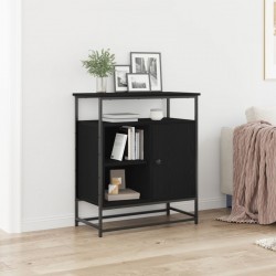 Sonata H Секретар черен дъб 69x35x80 см Инженерна дървесина и стомана - Corpuri, vitrine, biblioteci modulare