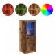 Sonata H Стенка с LED осветление Дървесина 41x37x100 см
