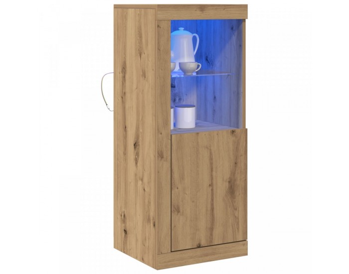 Sonata H Комод с LED осветление Артизан дъб 41x37x100 см