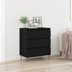 Sonata H Стенен шкаф с чекмеджета Черен дъб 60x35x70 см от инженерен дървен материал - Corpuri, vitrine, biblioteci modulare