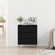 Sonata H Стенен шкаф с чекмеджета Черен дъб 60x35x70 см от инженерен дървен материал