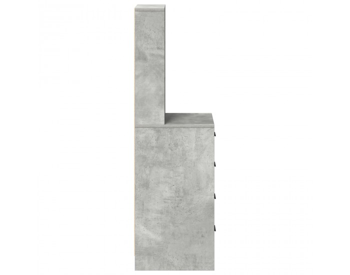Sonata H Висок шкаф Бетон grey 40x41x135 см От инженерна дървесина