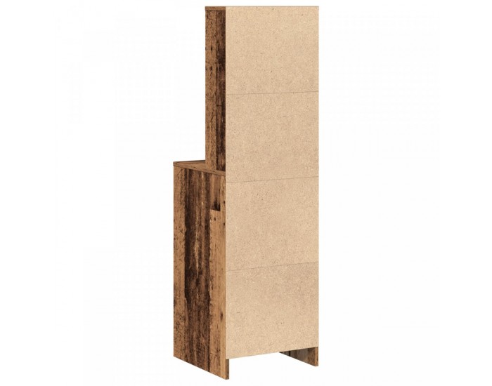 Sonata H Висок шкаф Старо дърво 40x41x135 см Инженерно дърво