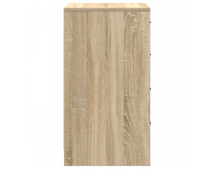 Sonata H Сайдборд Сонома Оук 40x41x75 см Инженерна дървесина