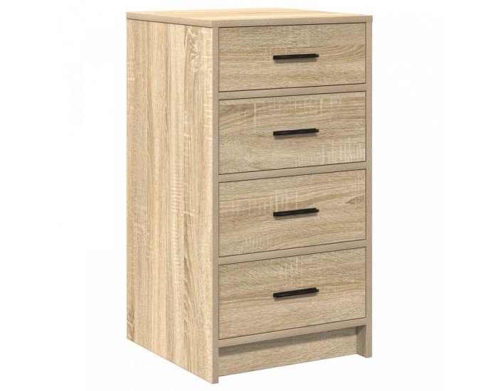 Sonata H Сайдборд Сонома Оук 40x41x75 см Инженерна дървесина