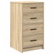 Sonata H Сайдборд Сонома Оук 40x41x75 см Инженерна дървесина